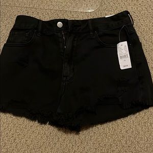NWT black jean shorts from Pacsun!